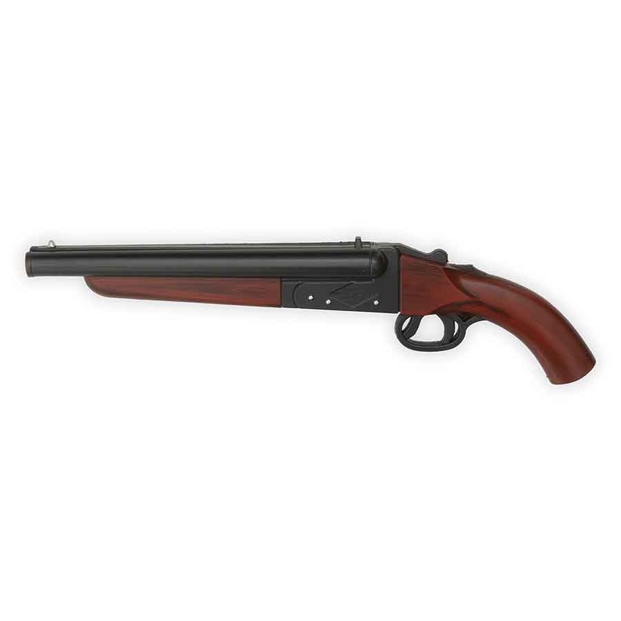 Foam Sawed-Off Double-Barreled Shotgun Prop