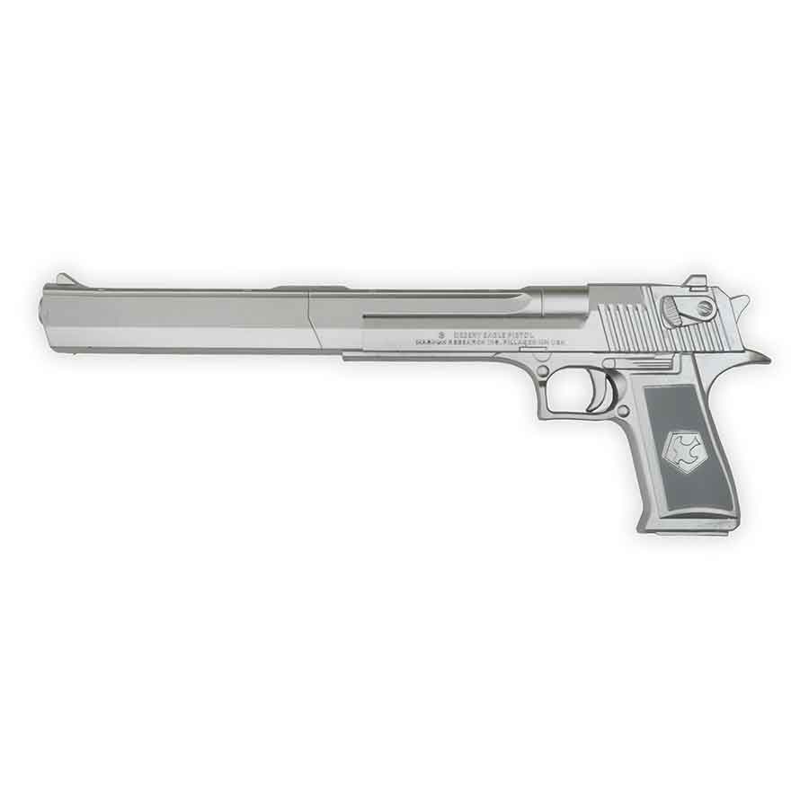 Silver "Peacemaker" Pistol Prop Gun