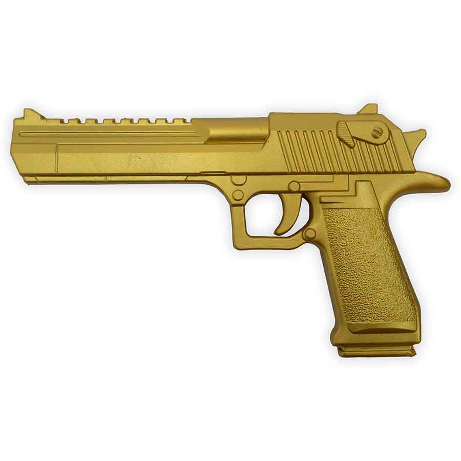 Foam Gold Pistol Prop Gun