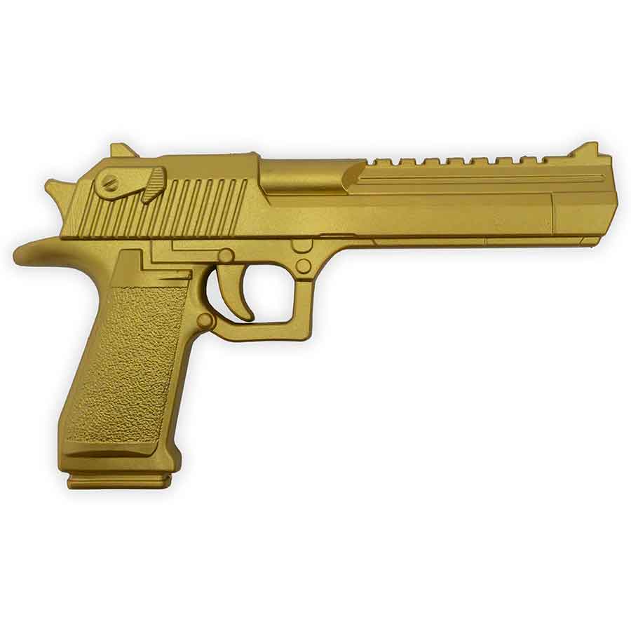 Foam Gold Pistol Prop Gun
