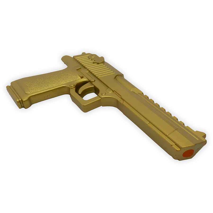Foam Gold Pistol Prop Gun