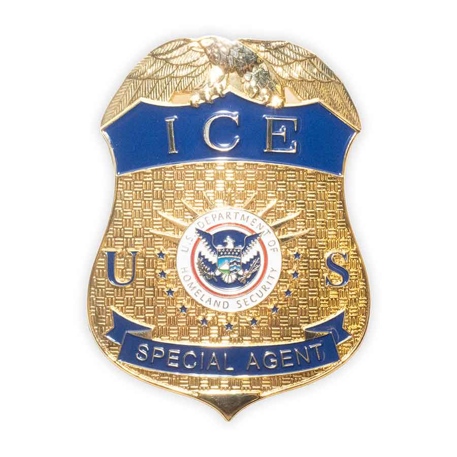 ICE Special Agent Prop Badge