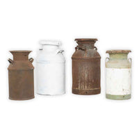 Antiqued Milk Jug Rental Prop