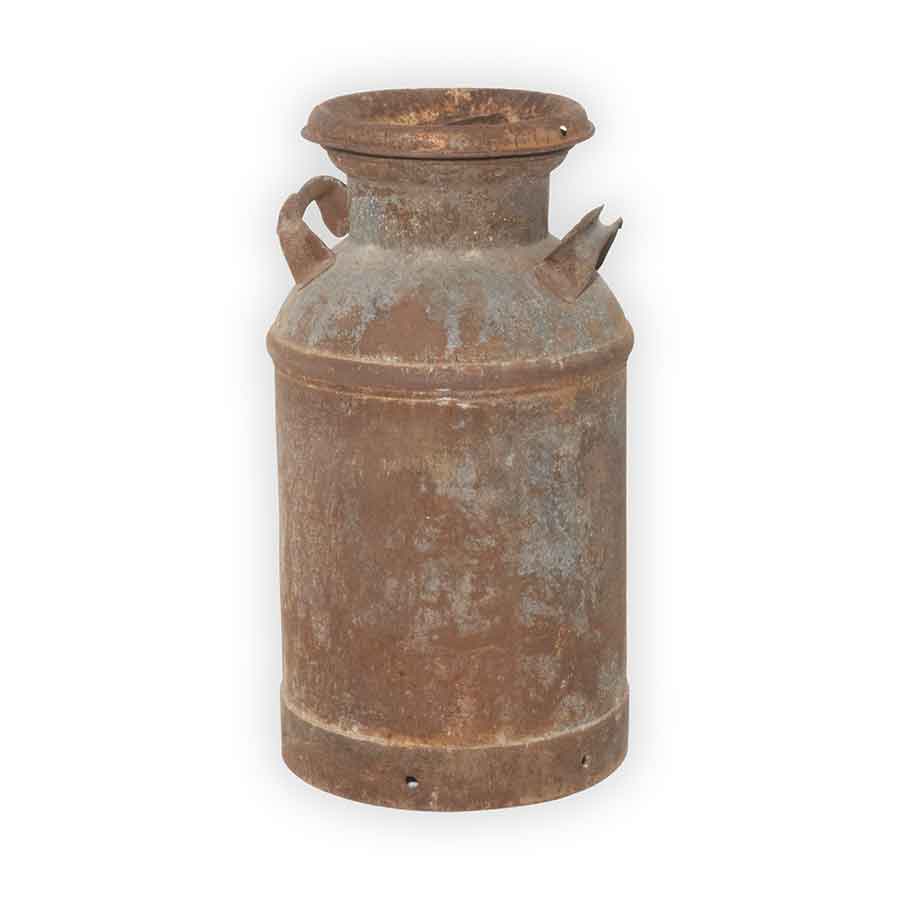 Antiqued Milk Jug Rental Prop