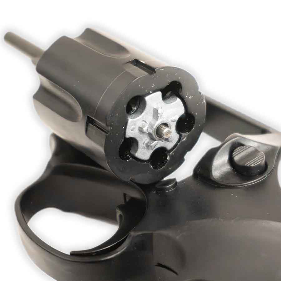 Blank-Firing Kimar Revolver - Double Action 209 Primer - Blued