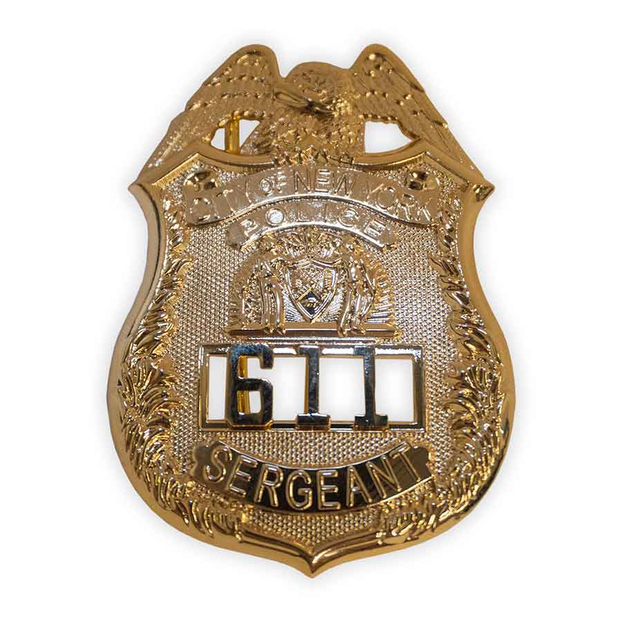 City of New York Police Sergeant Badge