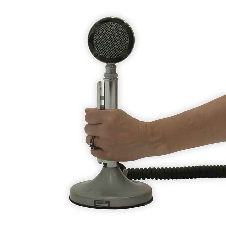 Vintage lollipop Microphone Rental Prop