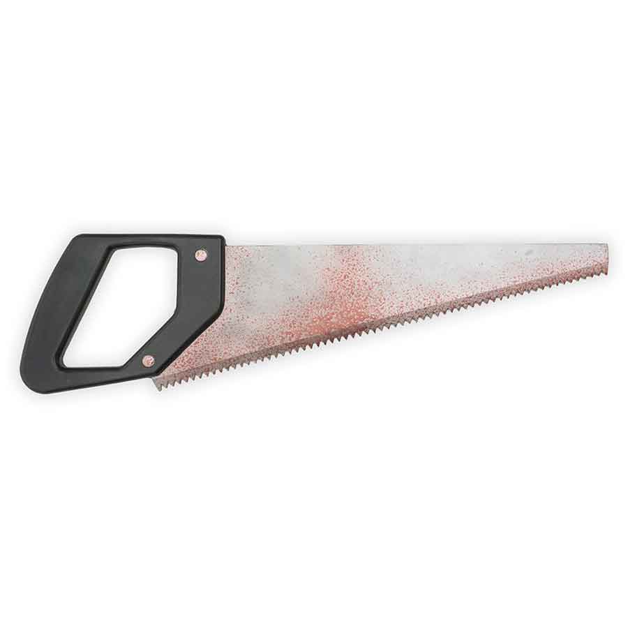Large Bloody Saw Foam Prop