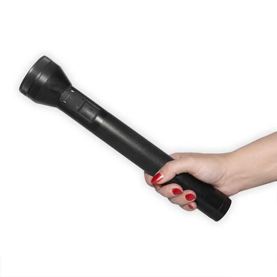 Hard Rubber Police Flashlight