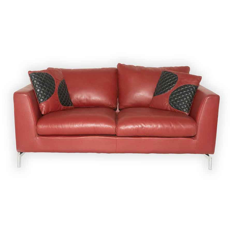 Red Loveseat Rental Prop