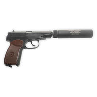 Non-Firing Makarov With Silencer Prop Gun Rental