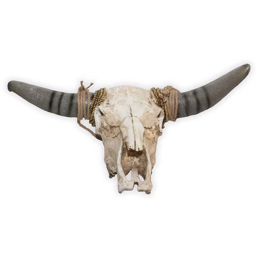 Faux Cow Skull Decoration Rental Prop