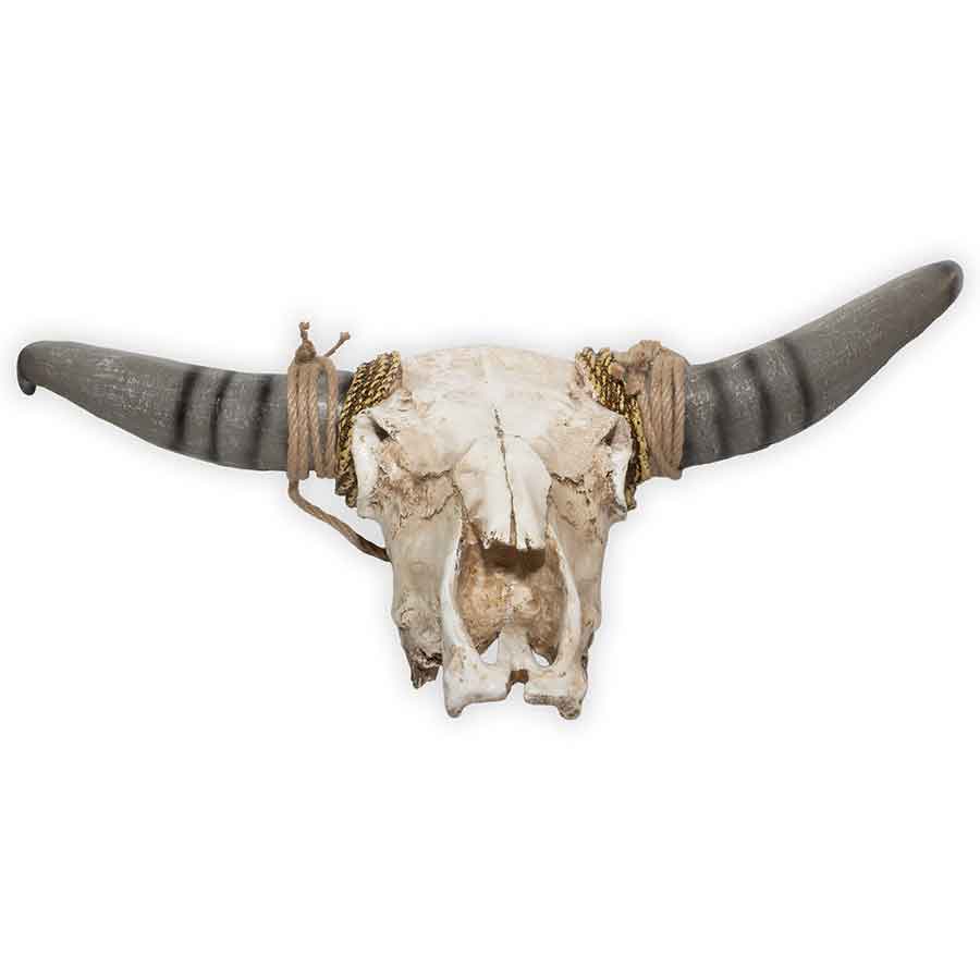 Faux Cow Skull Decoration Rental Prop