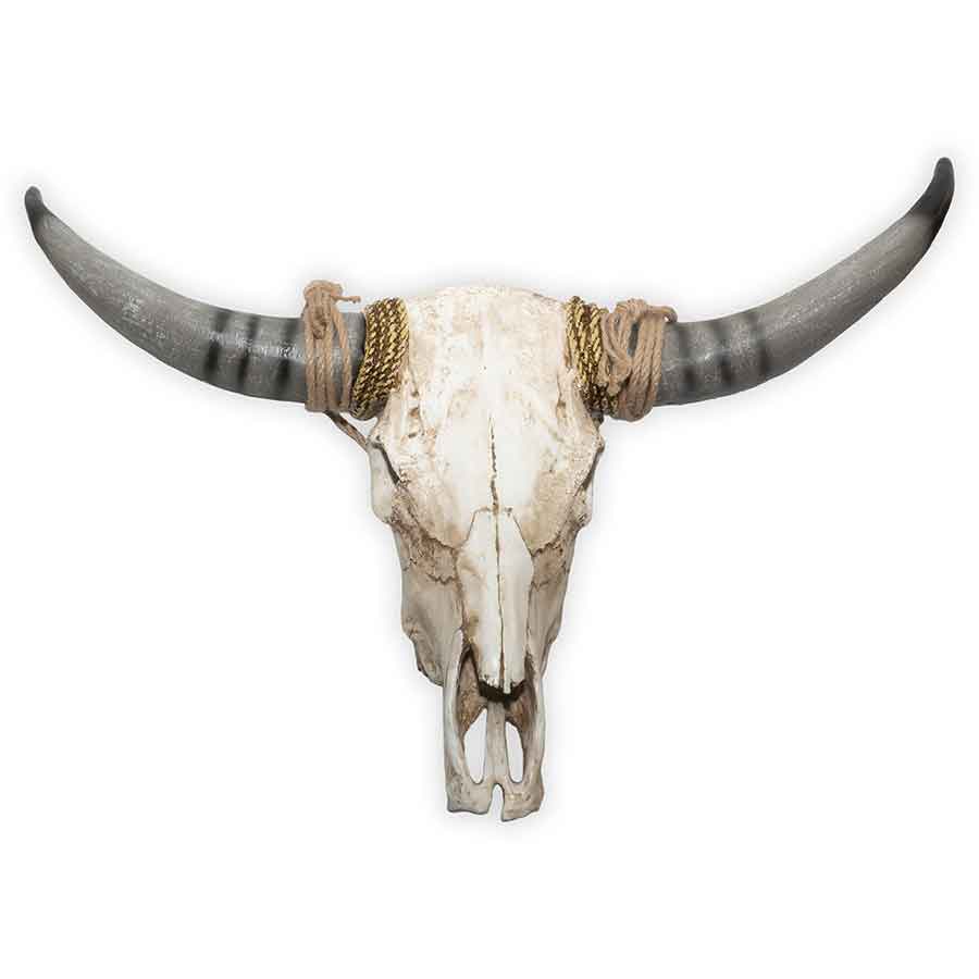 Faux Cow Skull Decoration Rental Prop