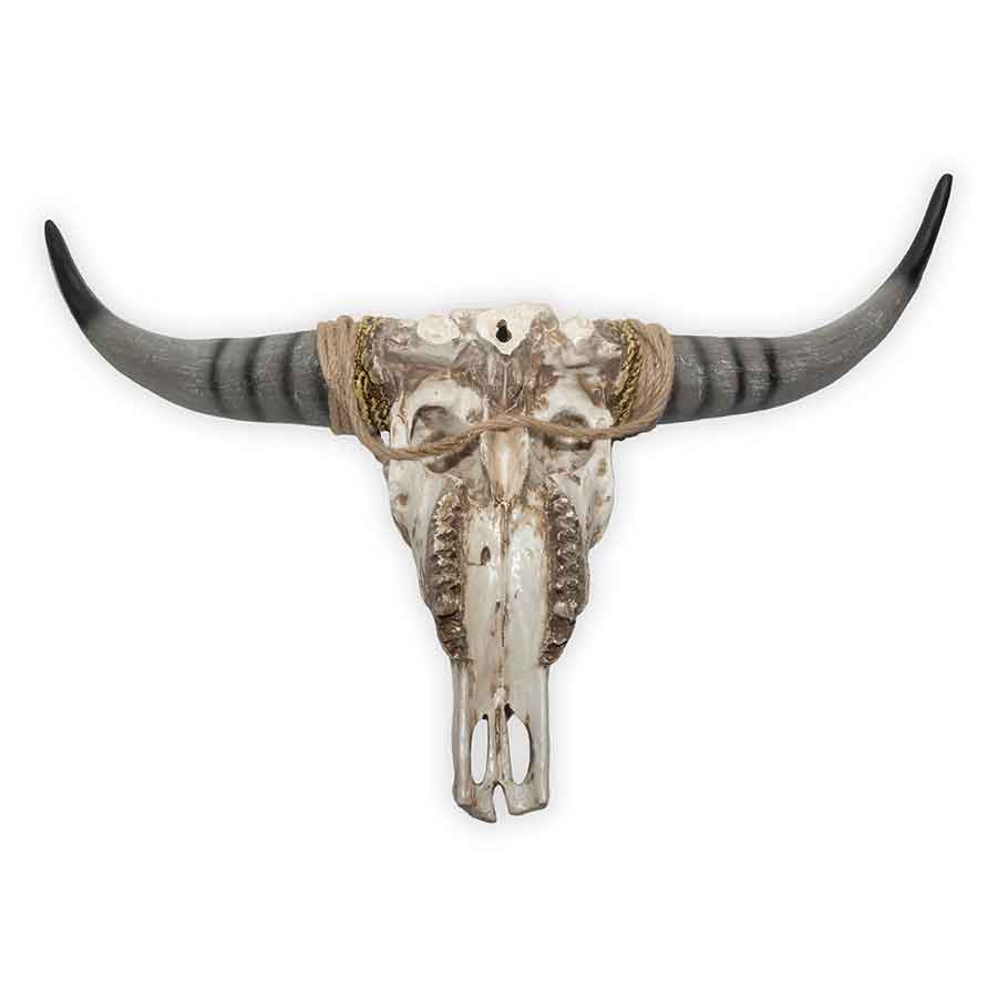 Faux Cow Skull Decoration Rental Prop