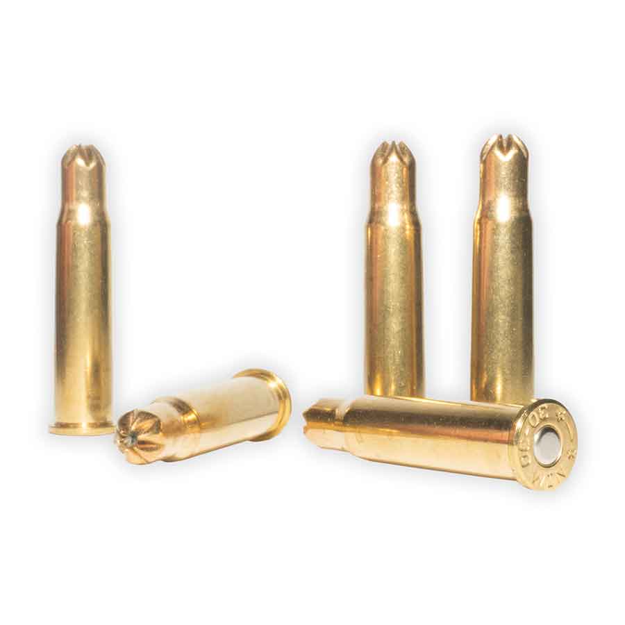 .30-30 Brass Blank Ammunition (20 Rounds)