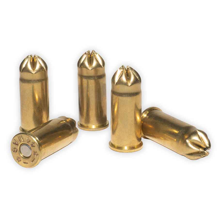 .44 Magnum Brass Blank Ammunition with Smoke (50 Rounds)