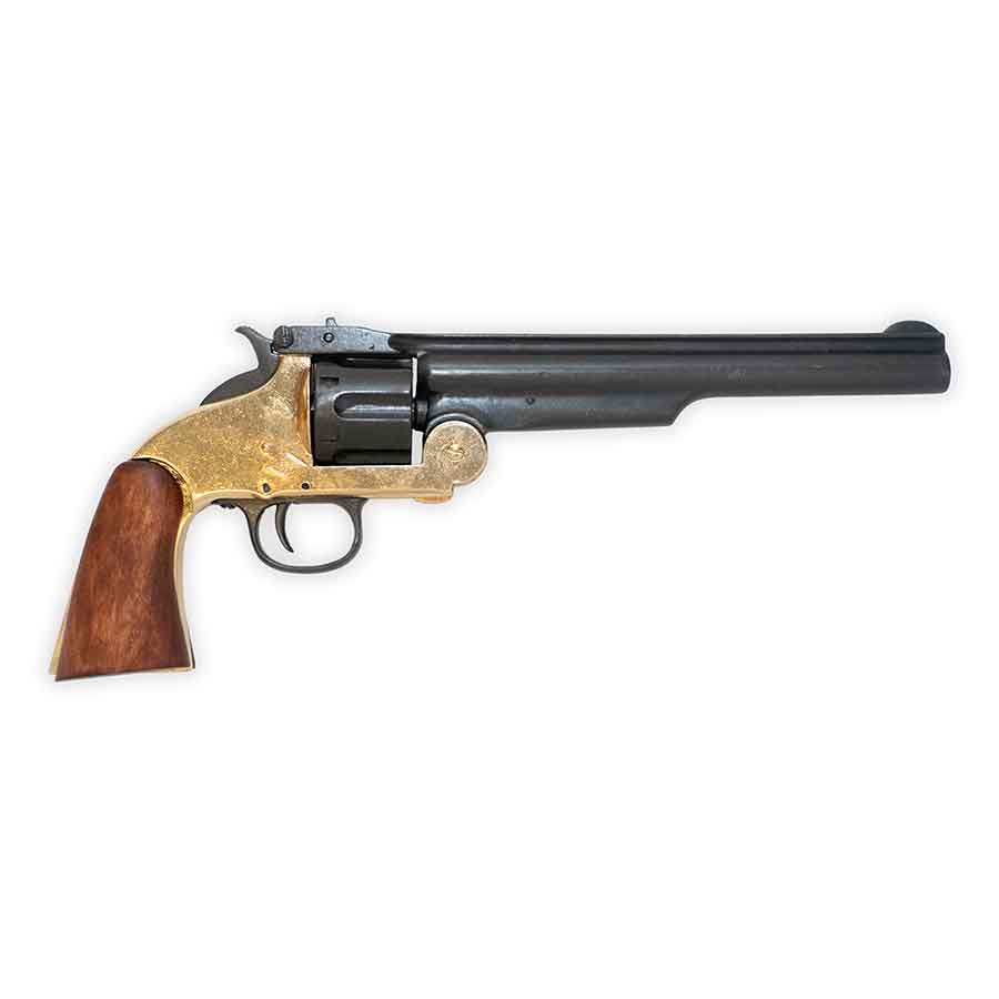 Non-Firing - M1869 Schofield Western Brass Trim Replica Pistol