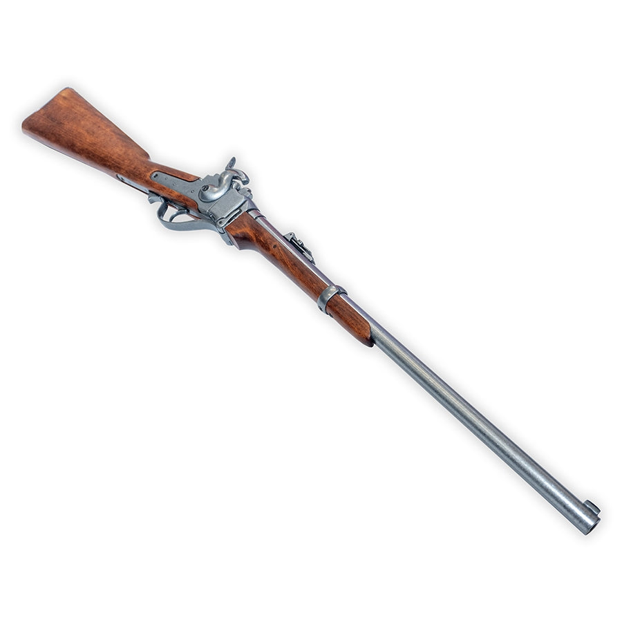 Civil War 1859 Sharps Carbine Antique Grey Finish Non-Firing