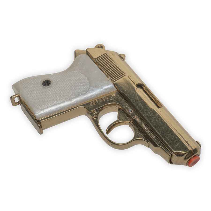 Non-Firing Lady K Replica - Gold Finish with Pearl Grips - Denix
