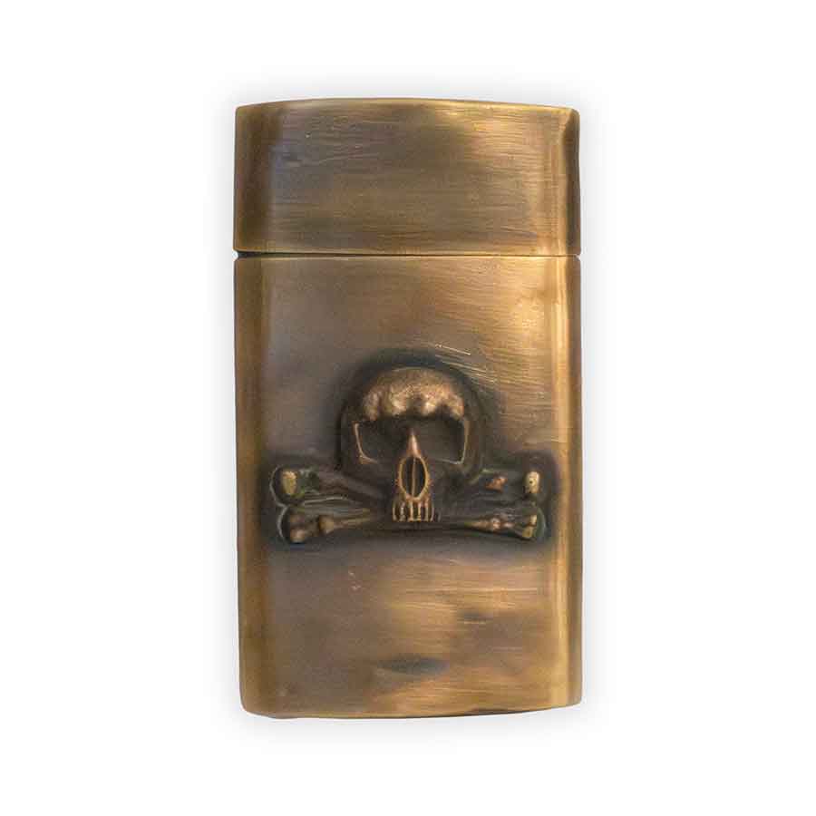 Pirate Metal Map Case