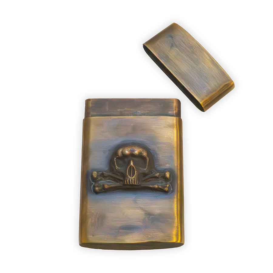 Pirate Metal Map Case