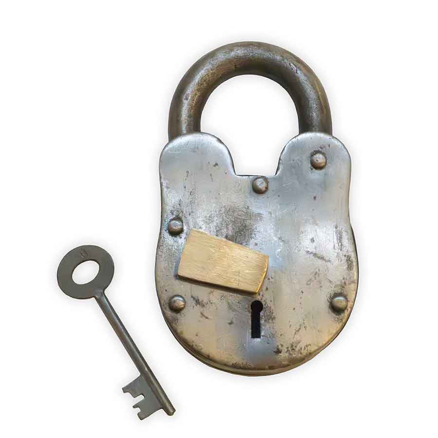 Extra Large Iron Lock