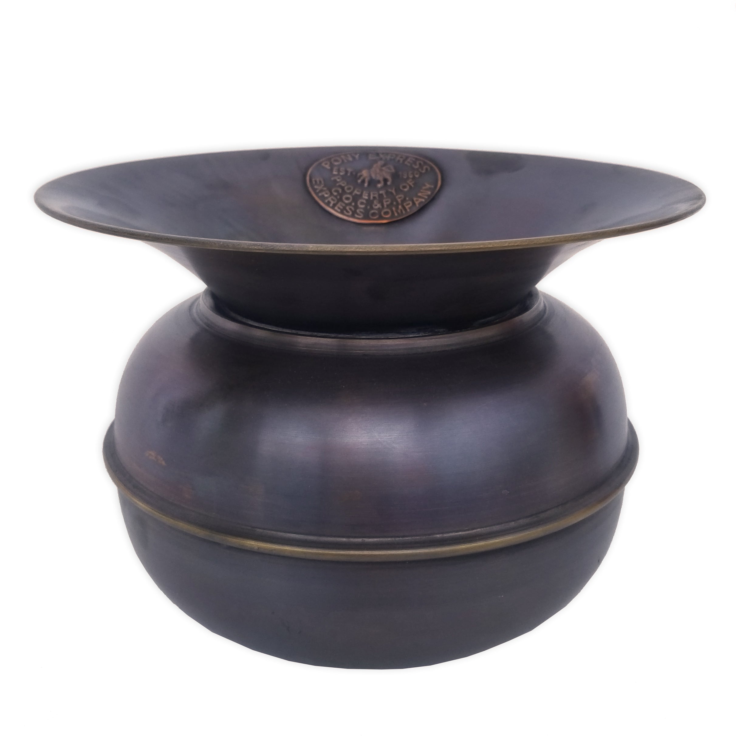 us tobacco co spittoon Vintage Brass Mini U.S. Ash Tray Decorative Piece 7 1/2t Spittoon Vintage | eBay
