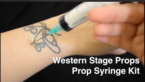 Western Stage Props - Prop Syringe Kit
