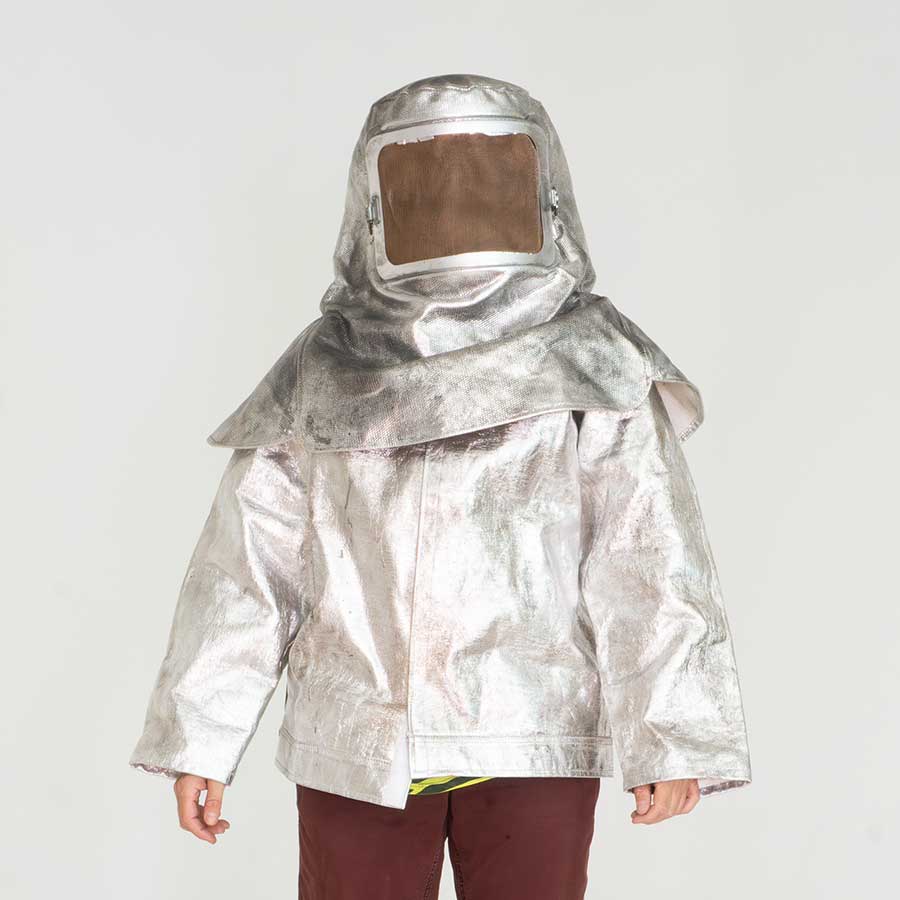 Flame Resistant Top and Mask Rental Costume