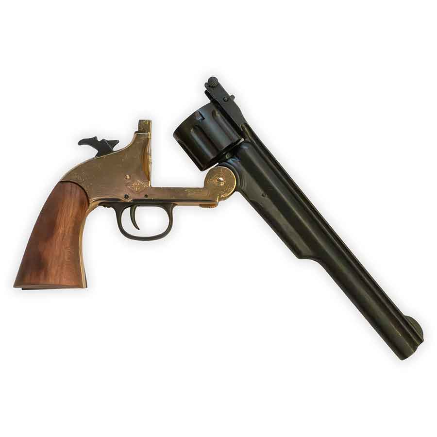 Non-Firing - M1869 Schofield Western Brass Trim Replica Pistol
