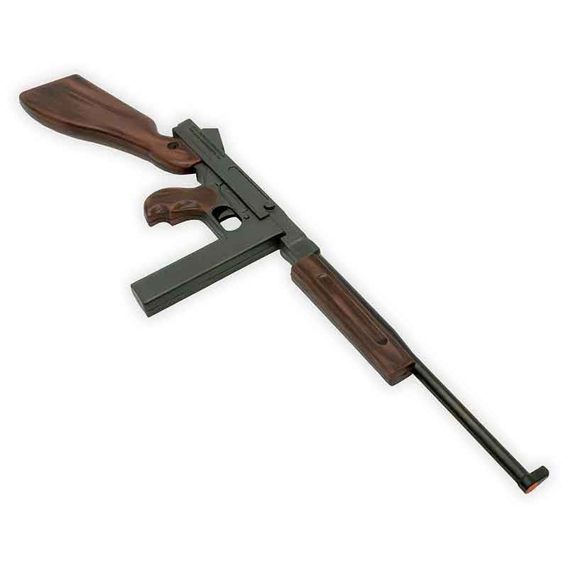 Foam Gangster Prop Gun with Stick Magazine