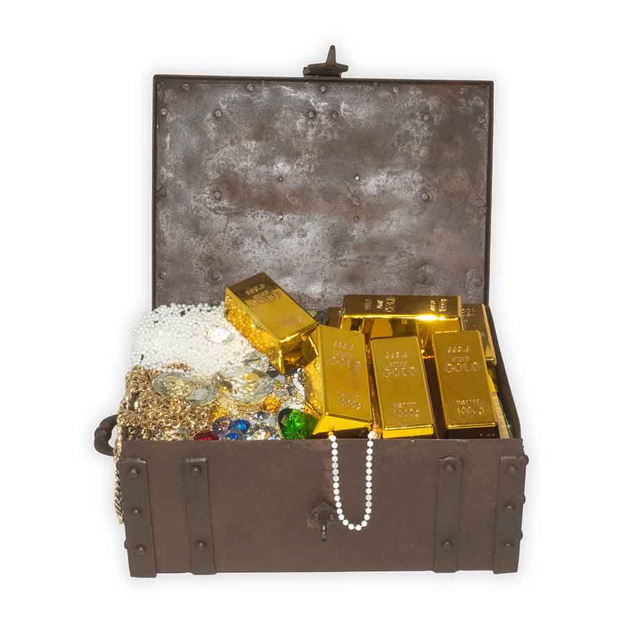 Treasure Chest / Pile Of Loot Rental Prop