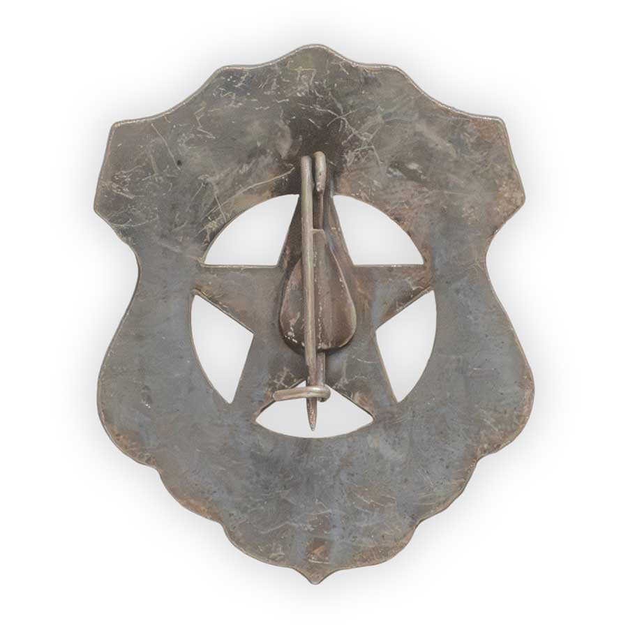 U.S. Marshal - Shield Shaped - Silver Old West Replica Badge