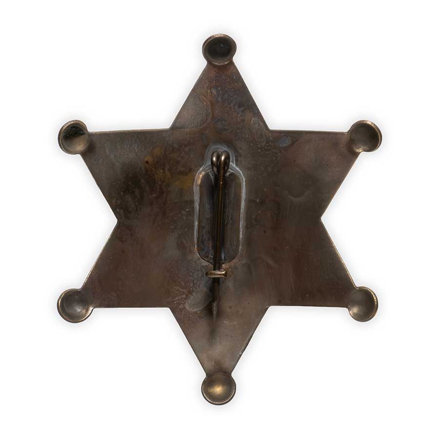 Deputy U.S. Marshal - Authentic Brass Old West Replica Badge