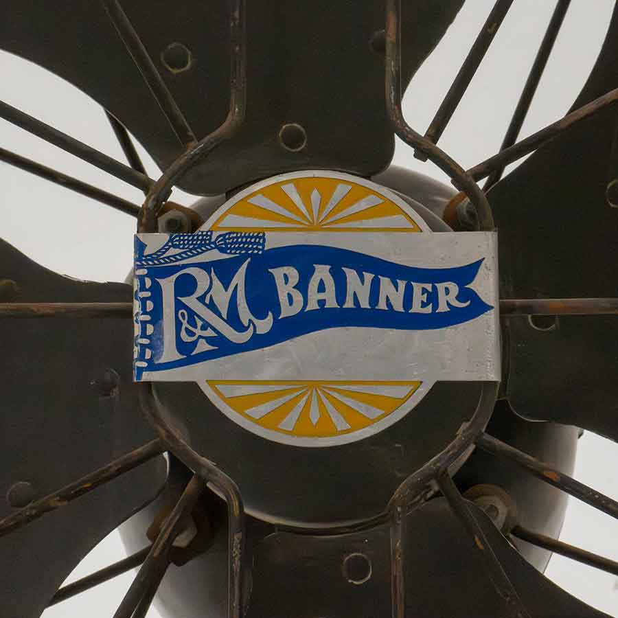 Large Vintage Fan Rental Prop