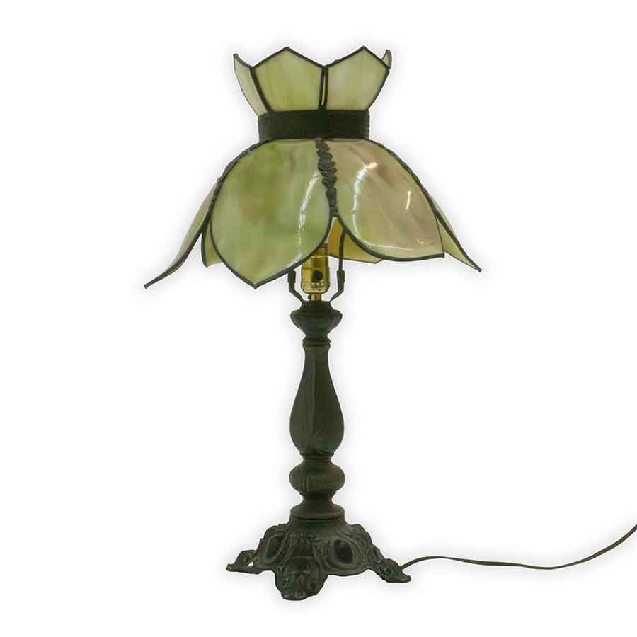 Large Vintage Table Lamp Rental Prop