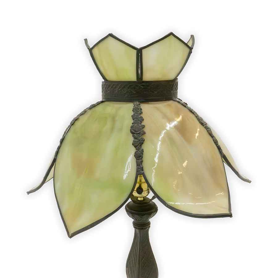 Large Vintage Table Lamp Rental Prop