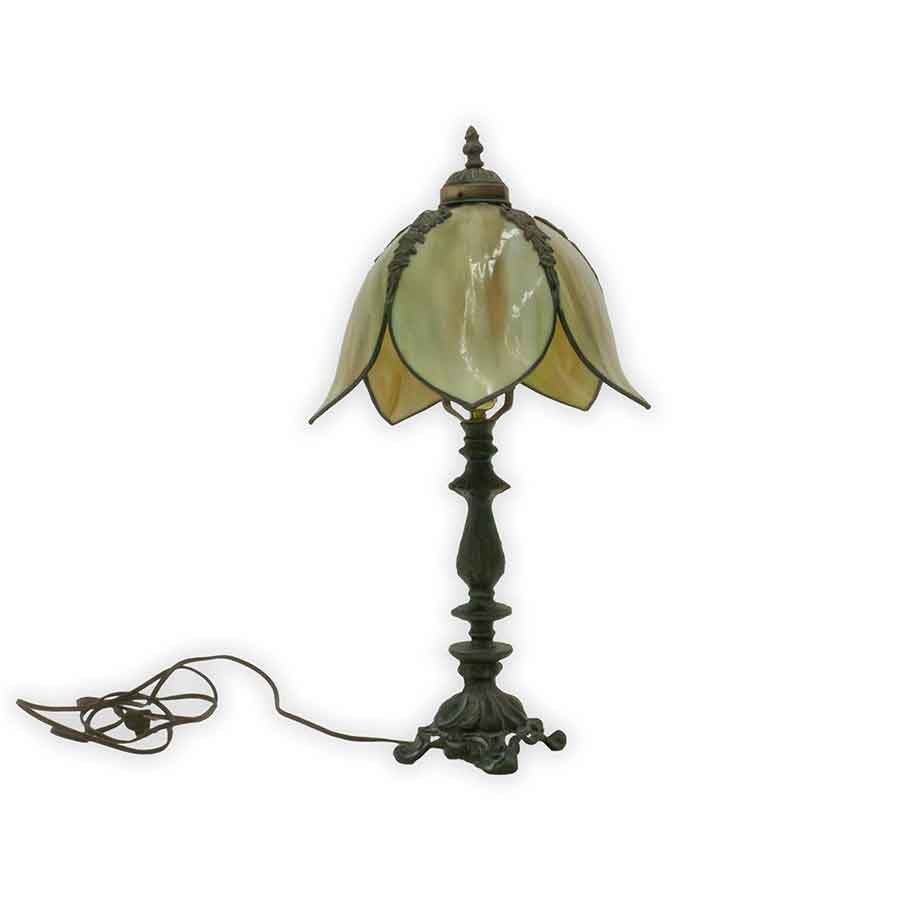 Small Vintage Table Lamp Rental Prop