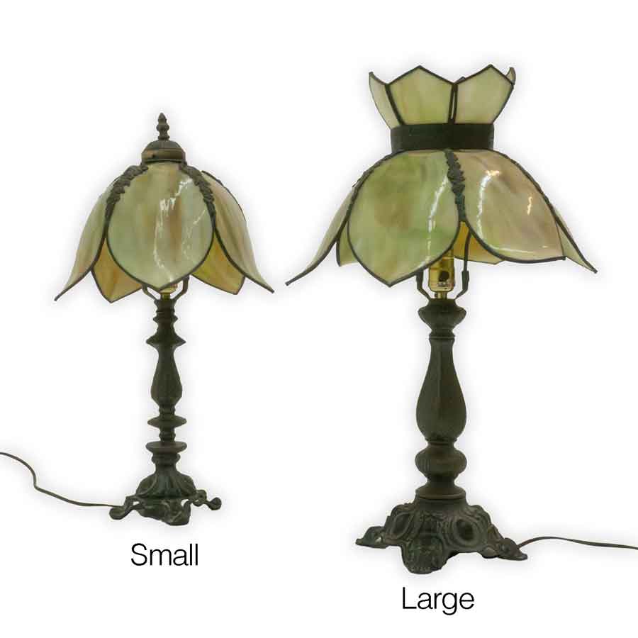 Small Vintage Table Lamp Rental Prop