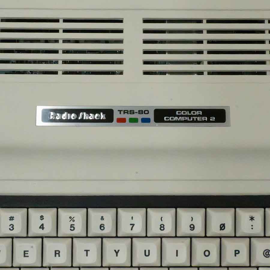 Vintage TRS-80 Radio Shack Computer Rental Prop