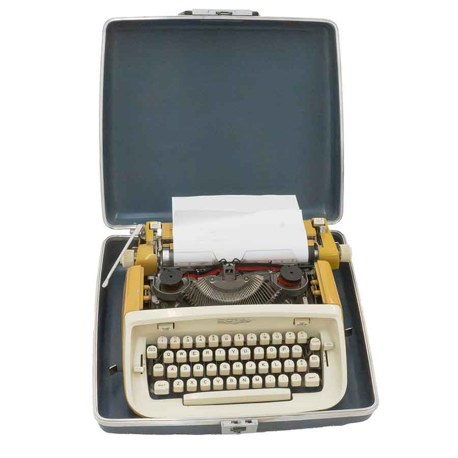 Vintage Royal Typewriter Rental Prop