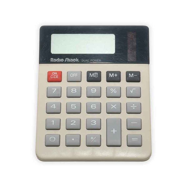 Radio Shack Calculator Rental Prop