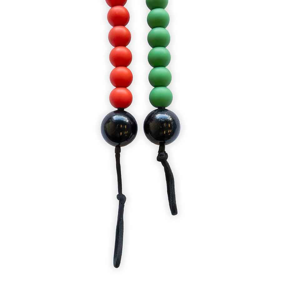 4' Beaded Lizard Silicone Snake Whip