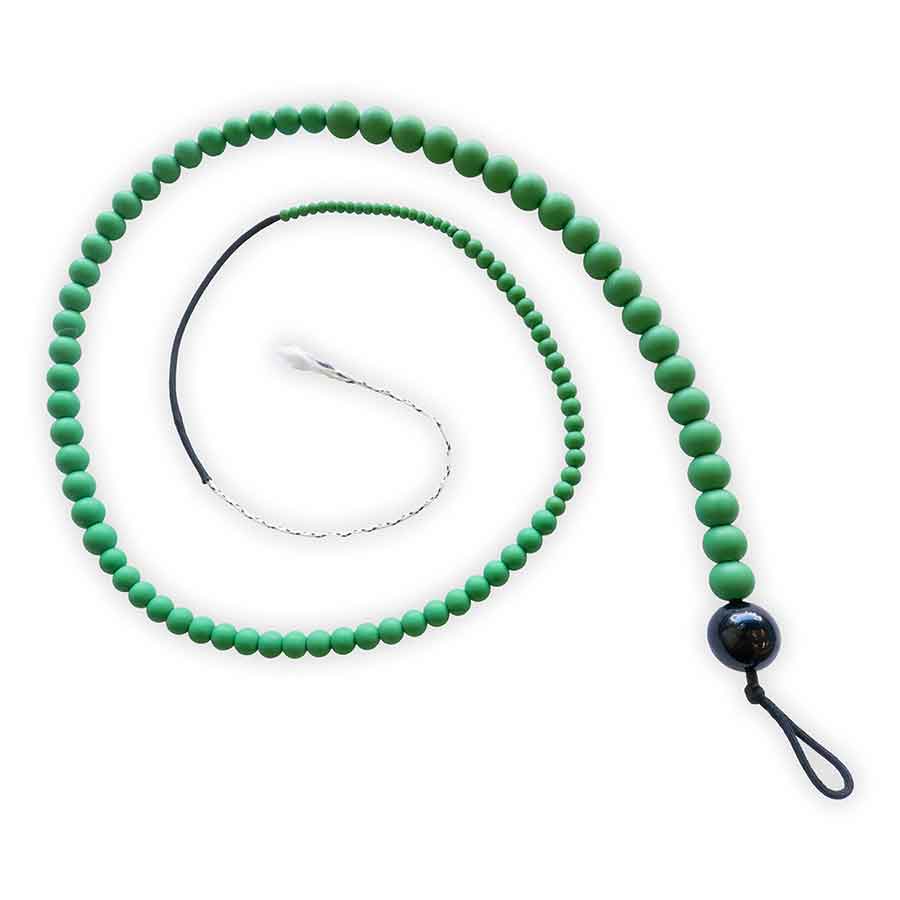 4' Beaded Lizard Silicone Snake Whip