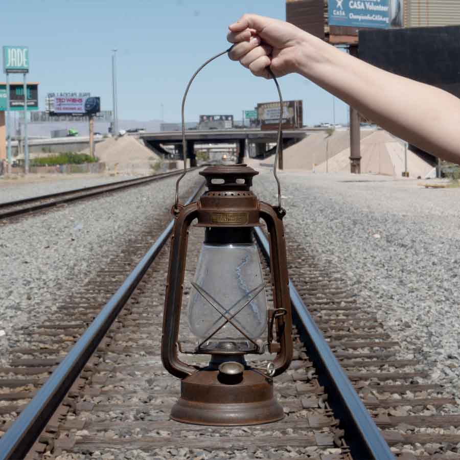 Old West–Style Railroad Lantern