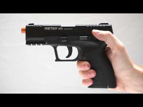 Blank-Firing Kimar Model 85 Pistol - Semi-Auto Front Firing - 9mm PAK Blued Finish