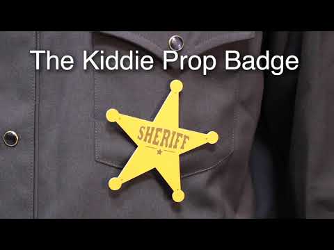 Multi-Pack Kiddie Sheriff Dress Up Badge