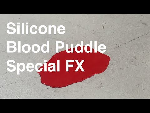 Silicone Blood Puddle Special FX