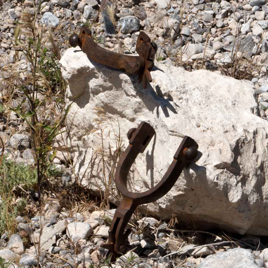 Old West–Style Antiqued Cowboy Spurs
